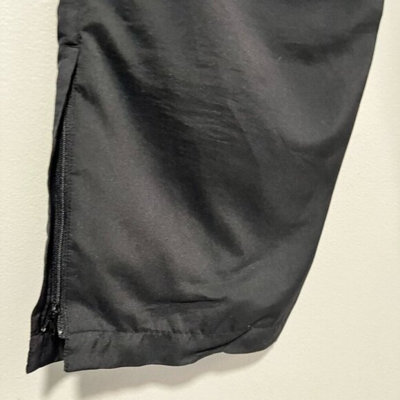 Kaelin Black Straight-Leg Pants with Ankle Slits - Size L - Picture 11 of 13